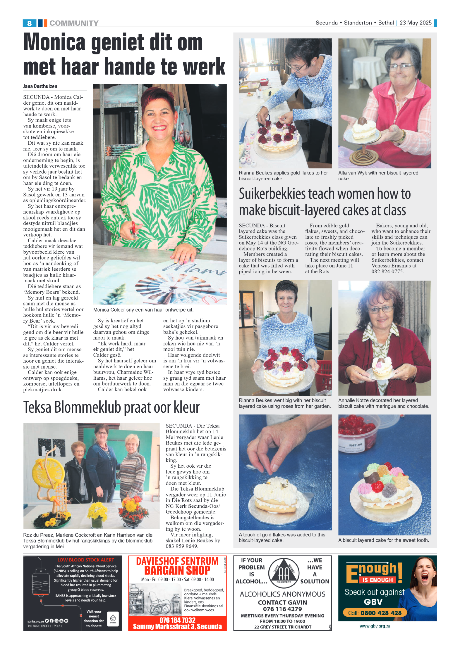 Ridge Times 23 May 2025 page 8