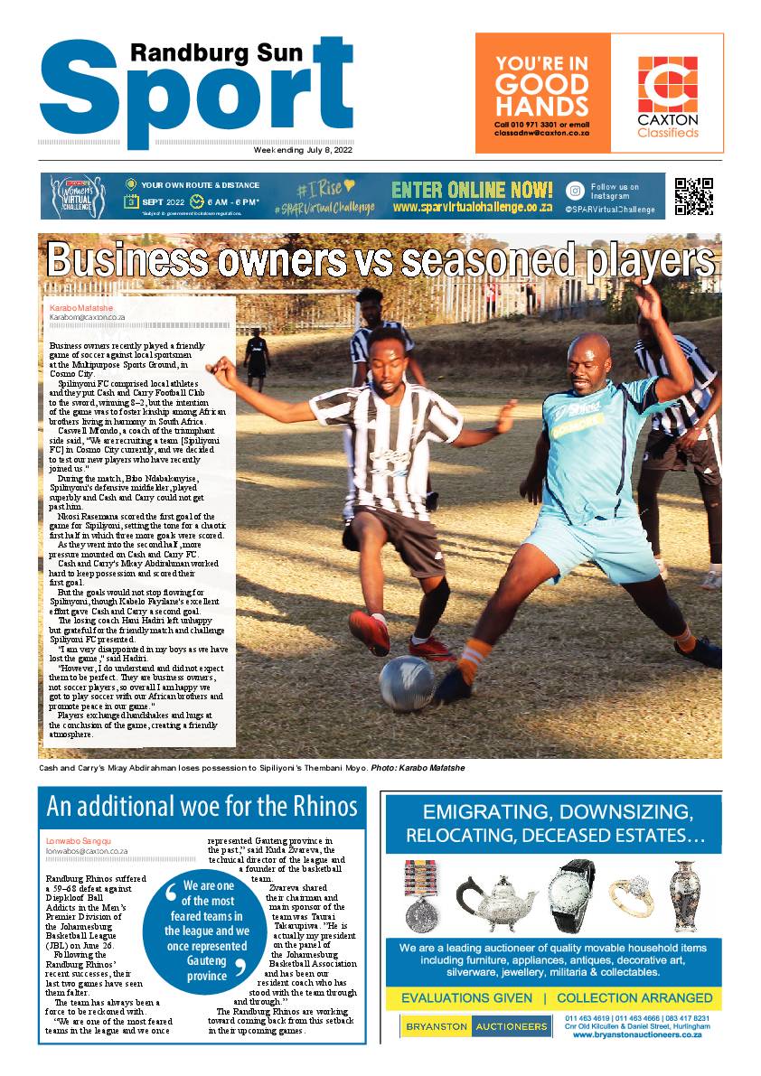 Randburg Sun 08 July 2022 page 12