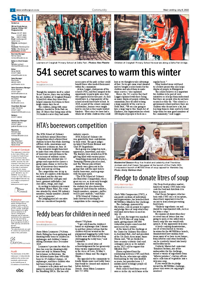 Randburg Sun 08 July 2022 page 4