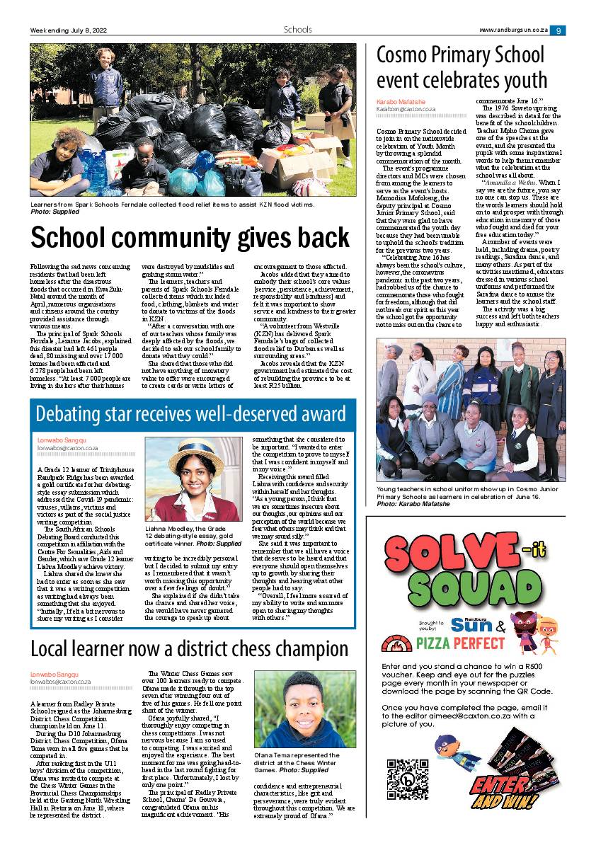 Randburg Sun 08 July 2022 page 9