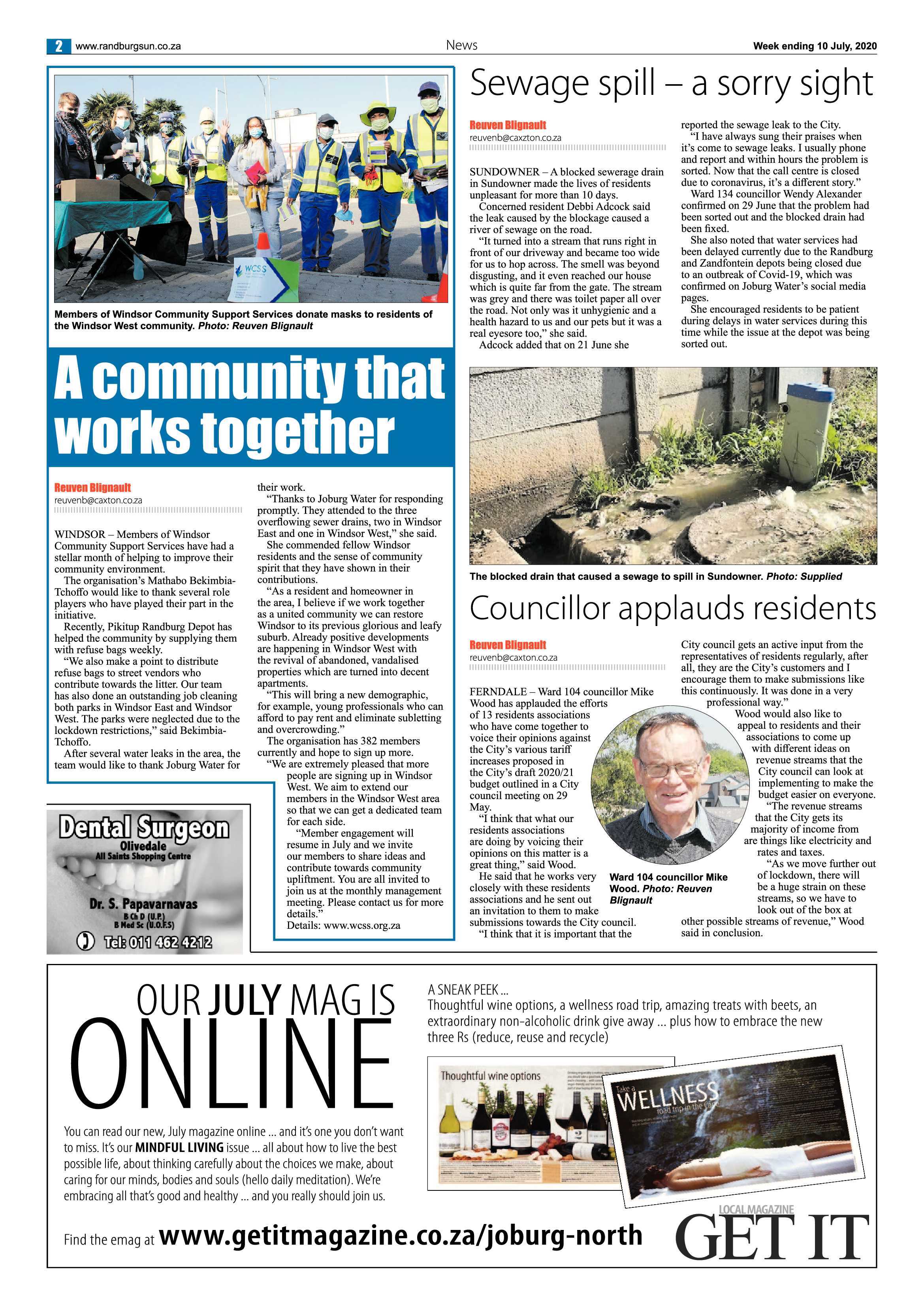 Randburg Sun 10 July 2020 page 2