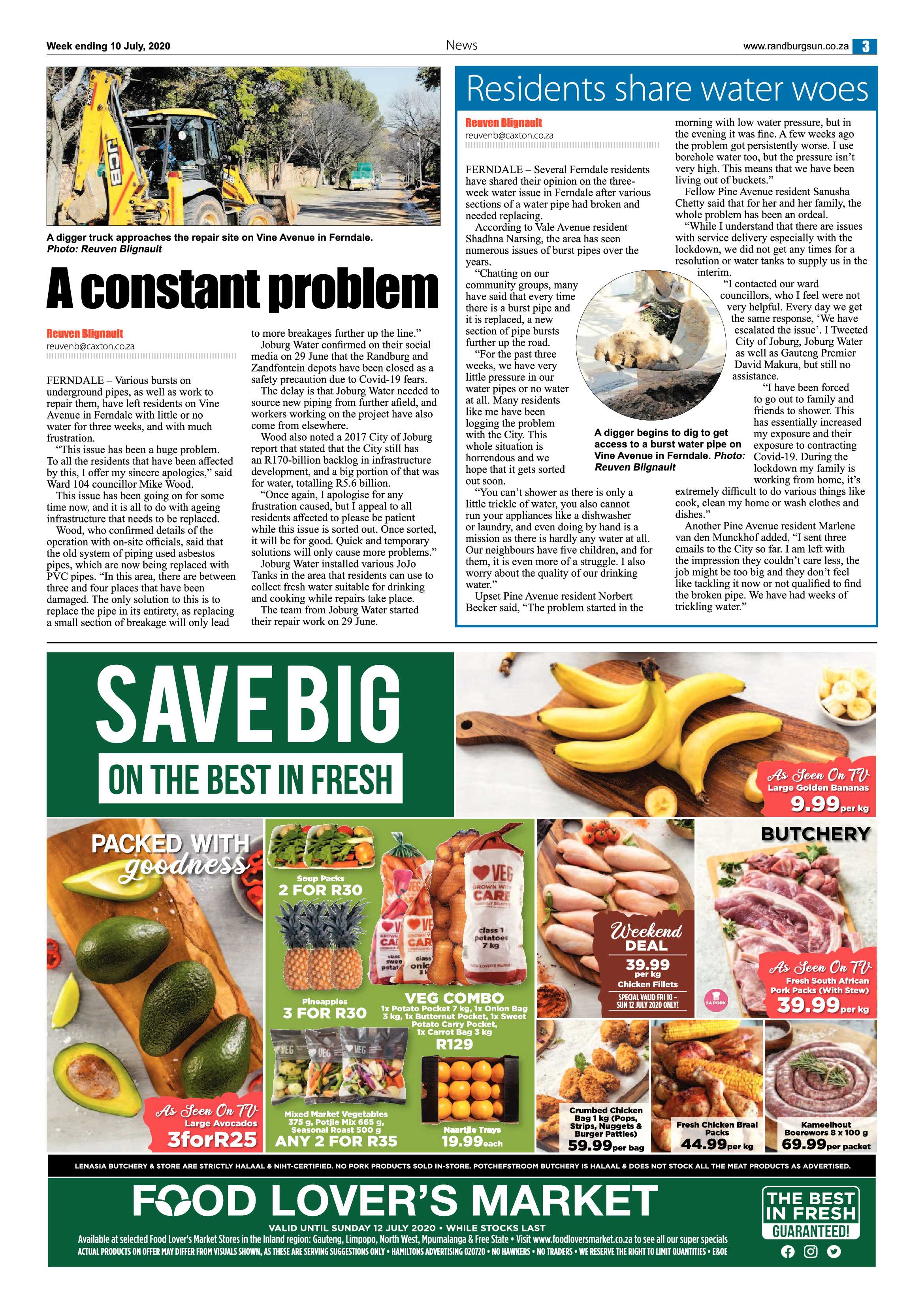 Randburg Sun 10 July 2020 page 3