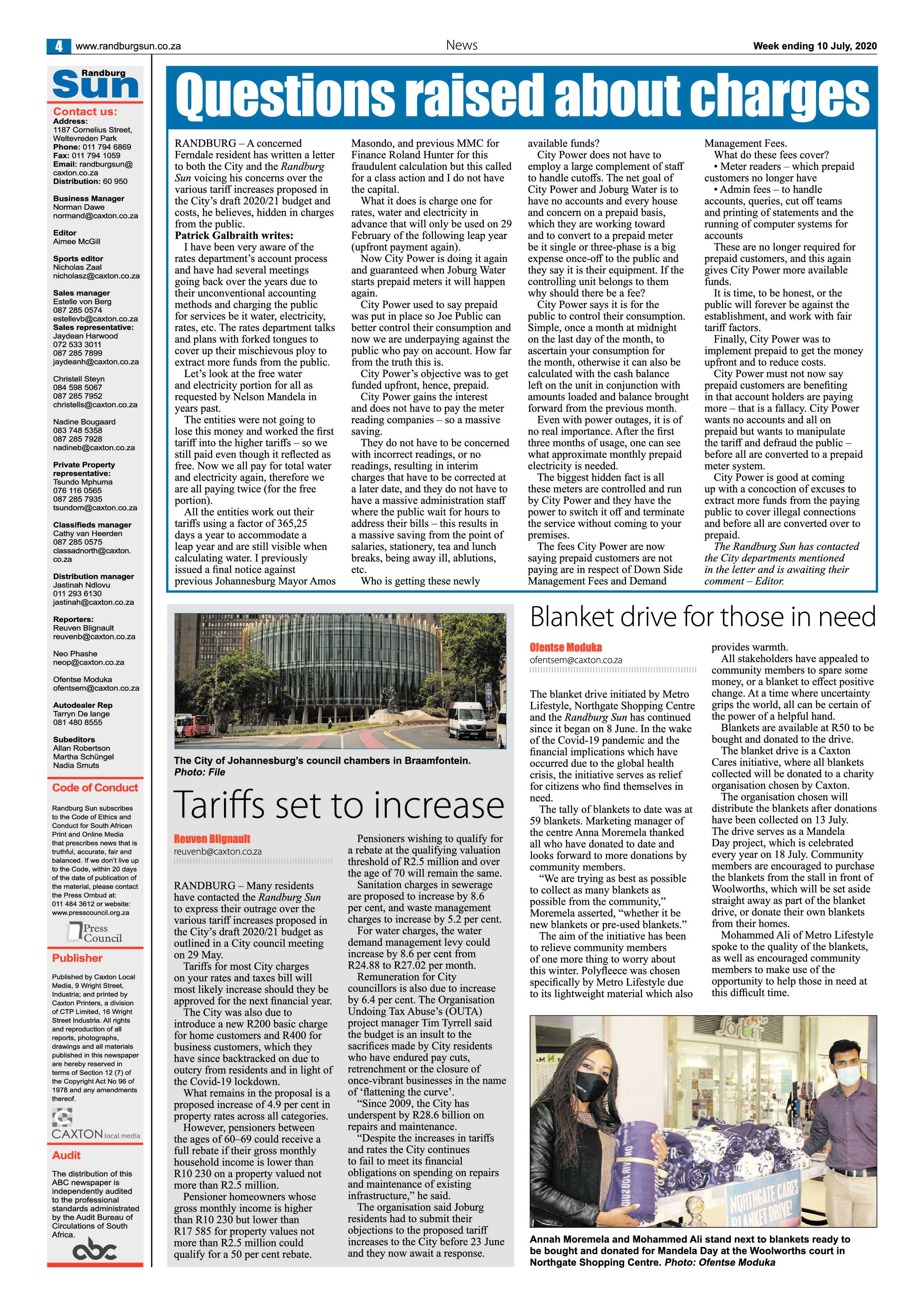 Randburg Sun 10 July 2020 page 4