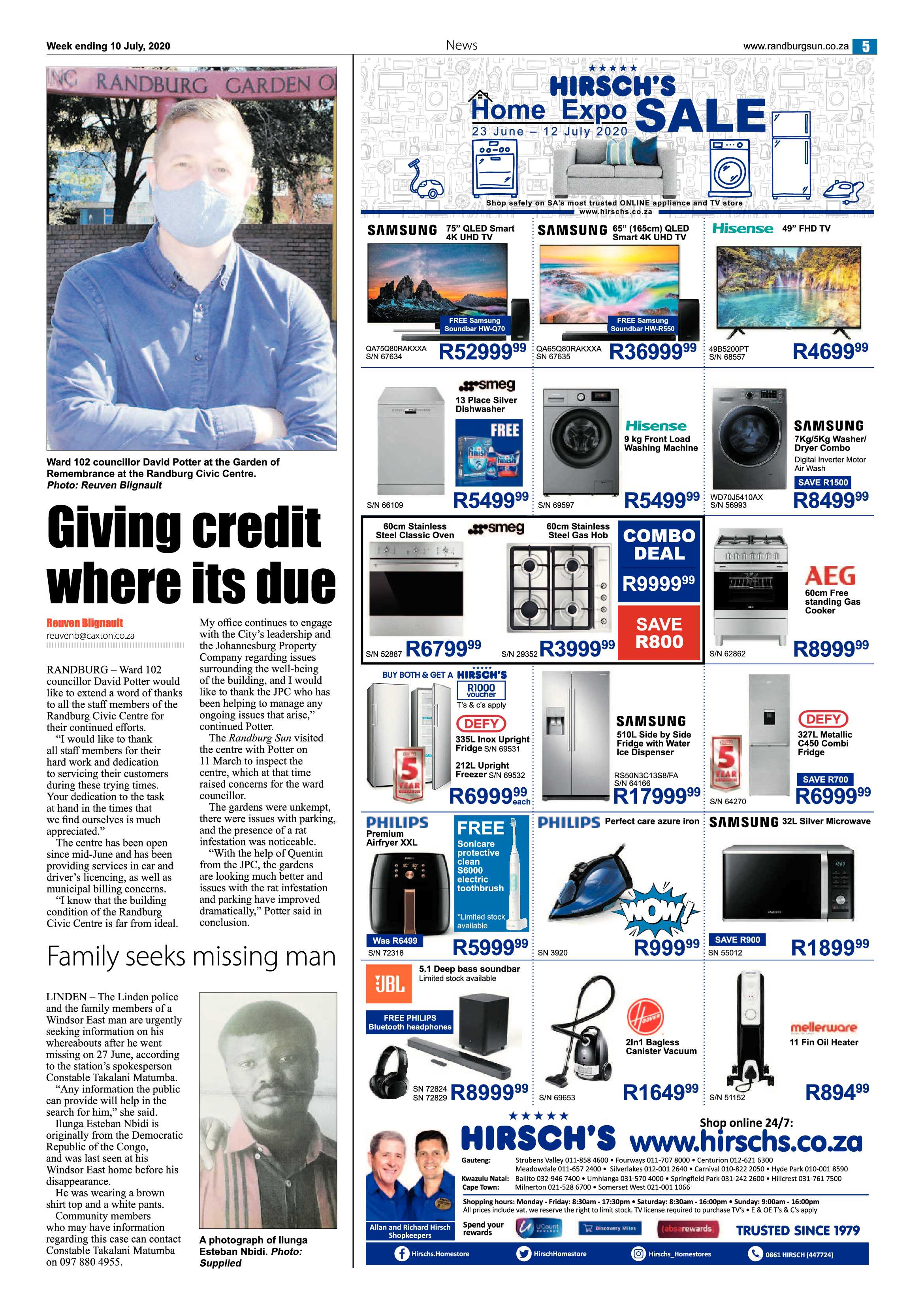Randburg Sun 10 July 2020 page 5