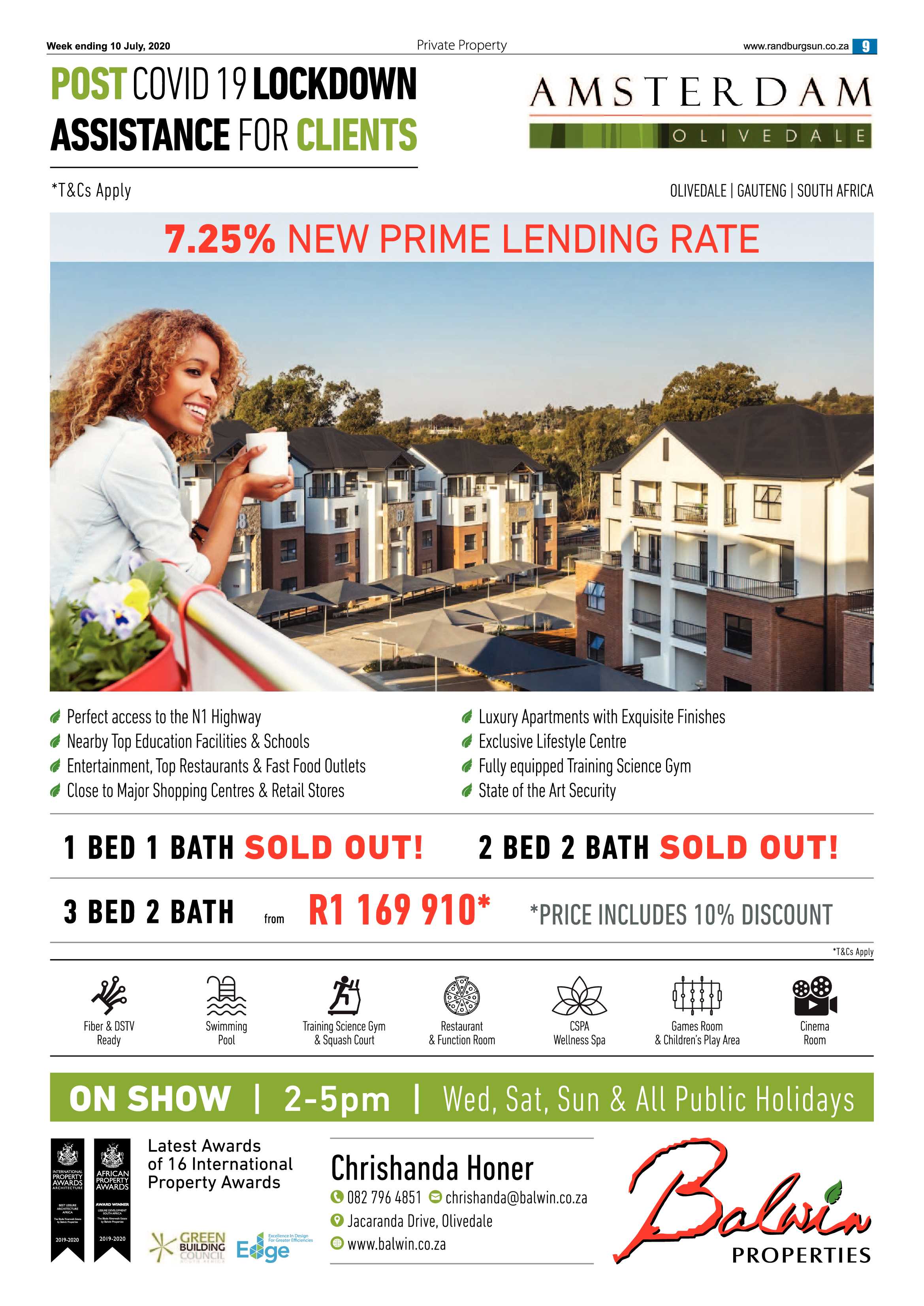 Randburg Sun 10 July 2020 page 9