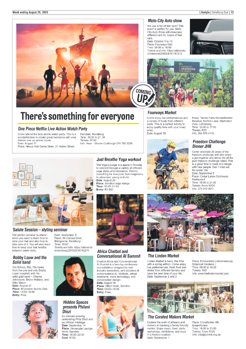Randburg Sun 25 August 2023 page 13