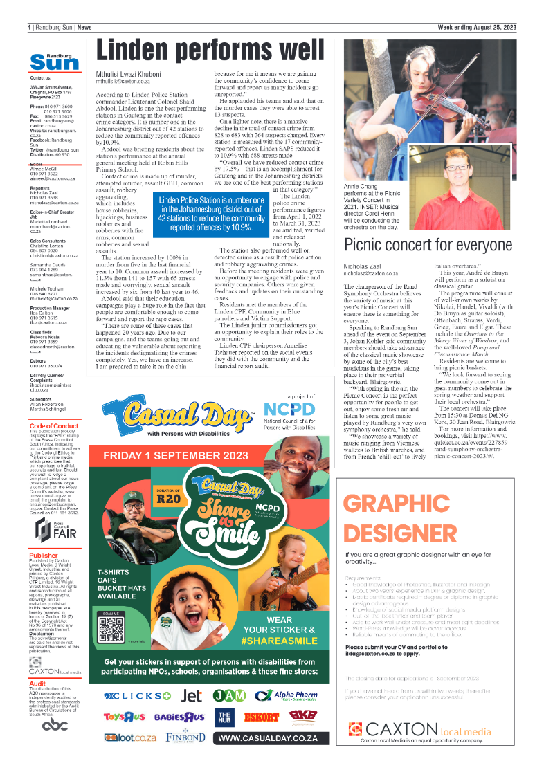 Randburg Sun 25 August 2023 page 4